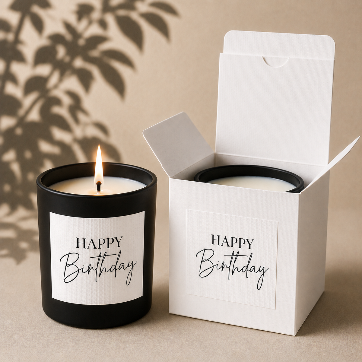 “Happy Birthday” Scented Soy Wax Candle