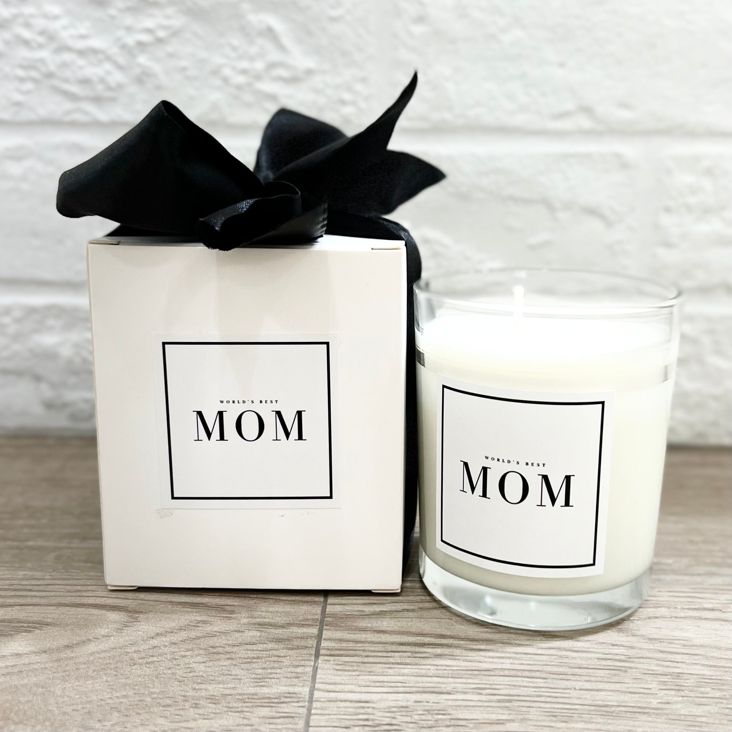 "Best Mom Ever" Gift For Mother Personalized Natural Soy Wax Scented Candle