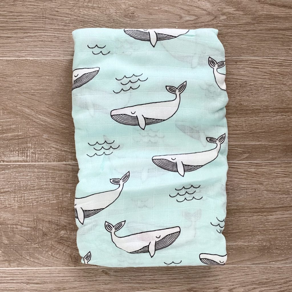 bamboo cotton muslin baby blanket