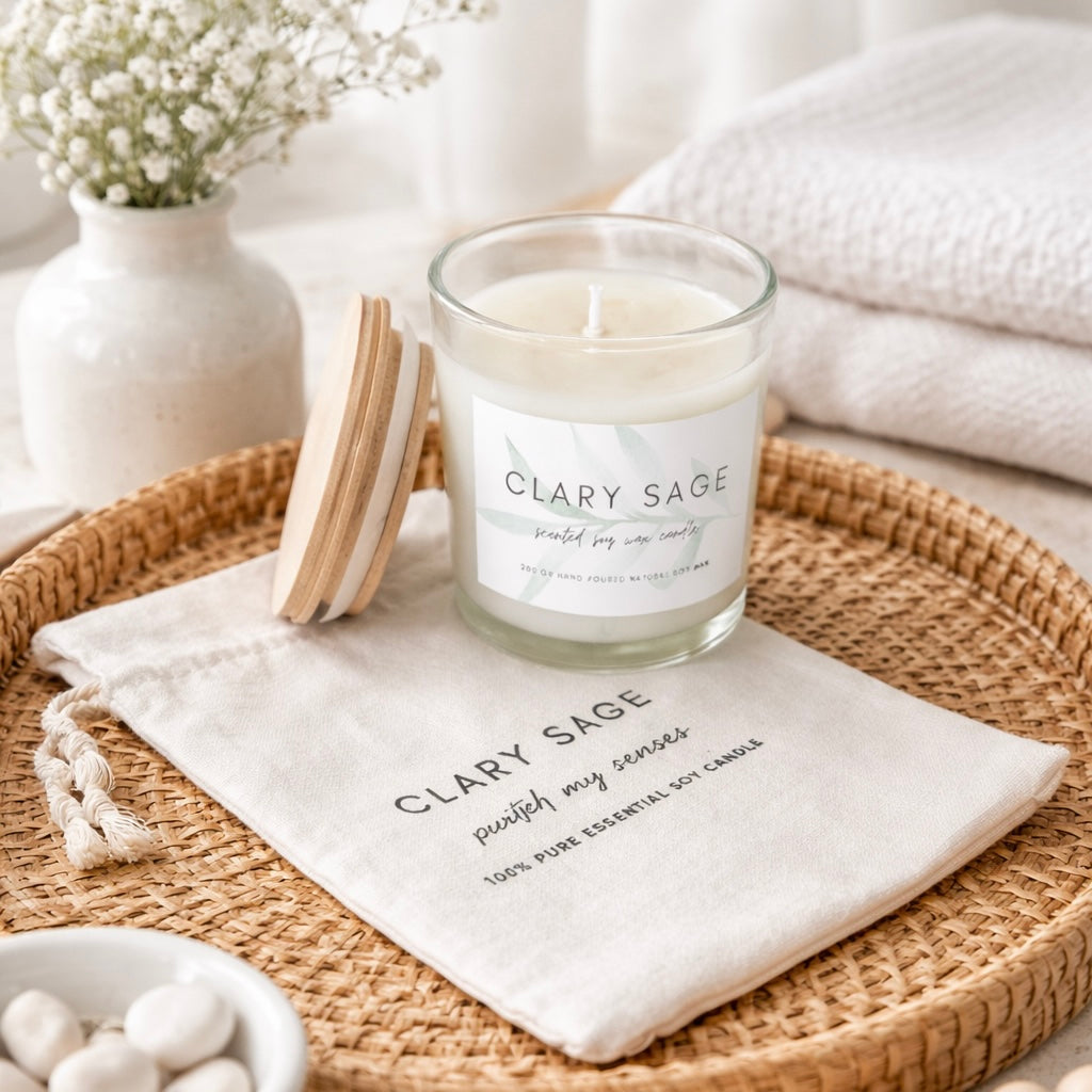 Hormone Harmony - Clary Sage Candle