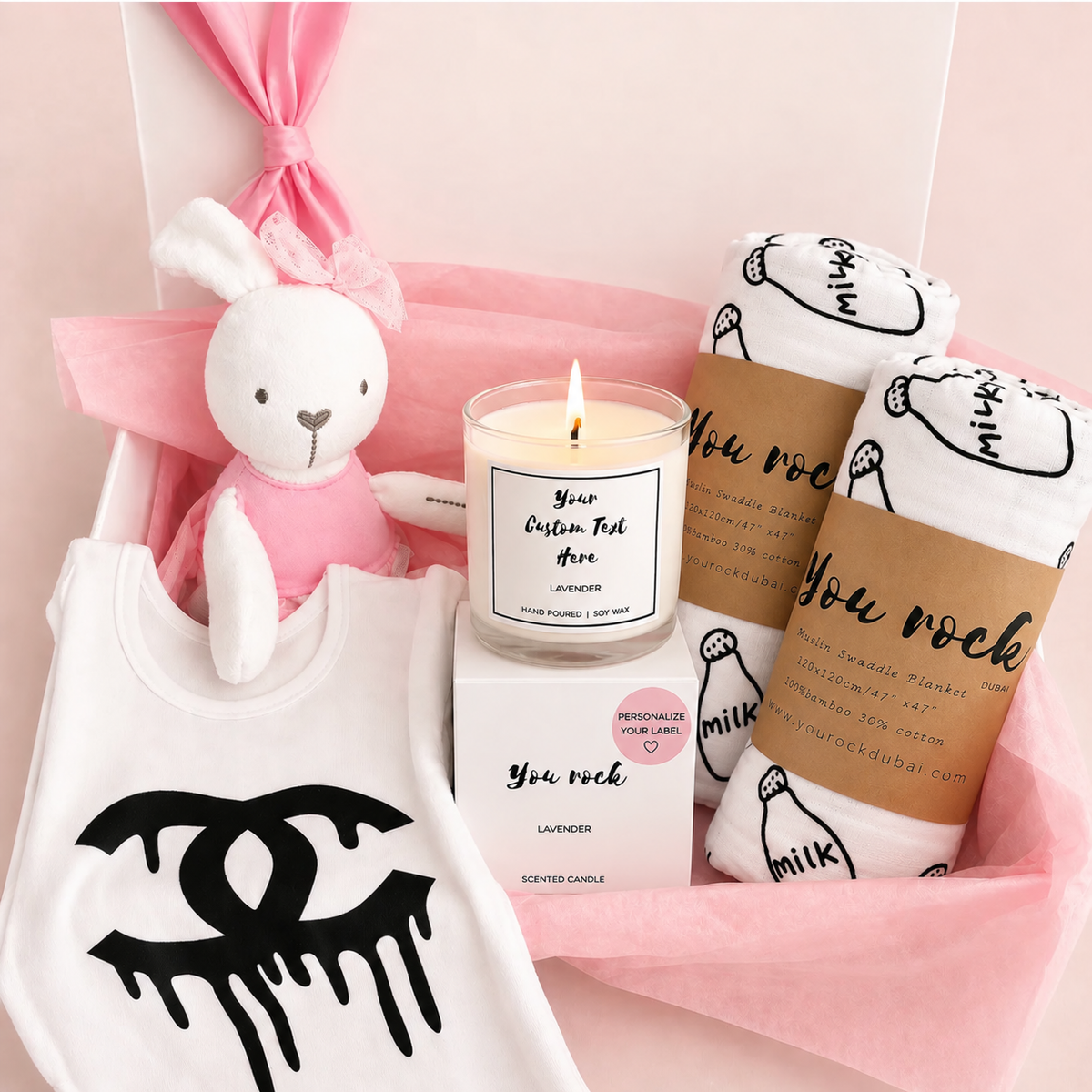 "Little Fashionista" Mommy and Baby Girl Gift Box