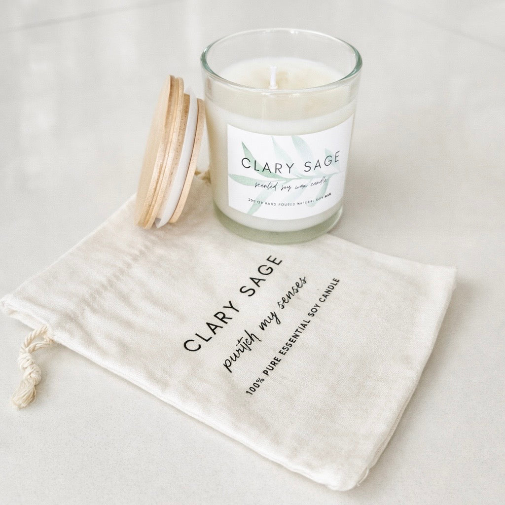 Hormone Harmony - Clary Sage Candle