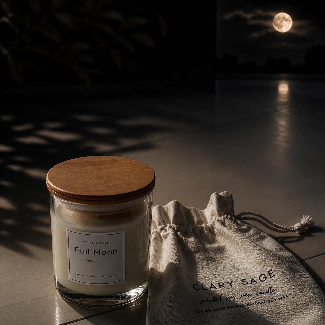 Full Moon Candle
