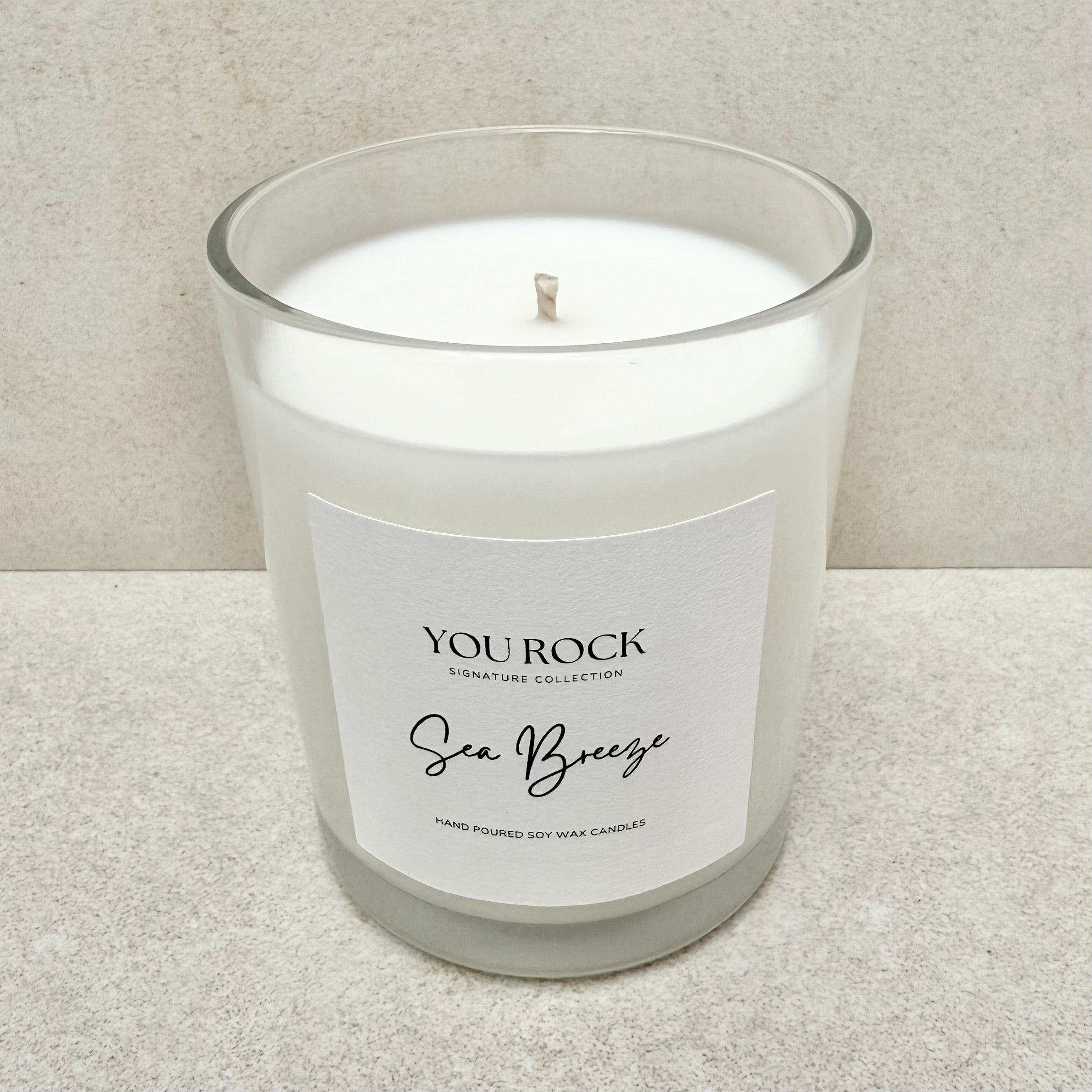 Pure Signature Scented Soy Wax Candle (160gr)
