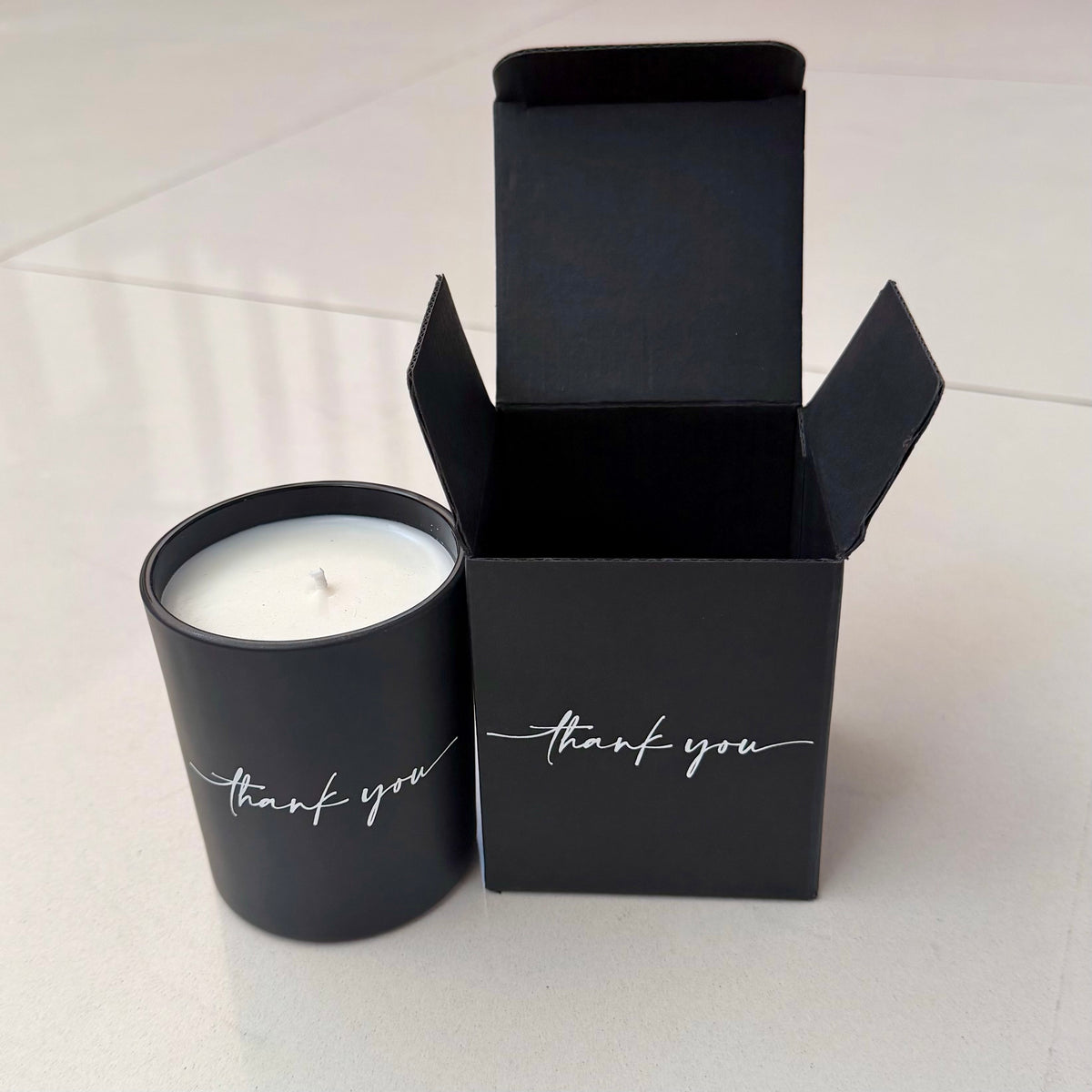 Signature Thank You Candle