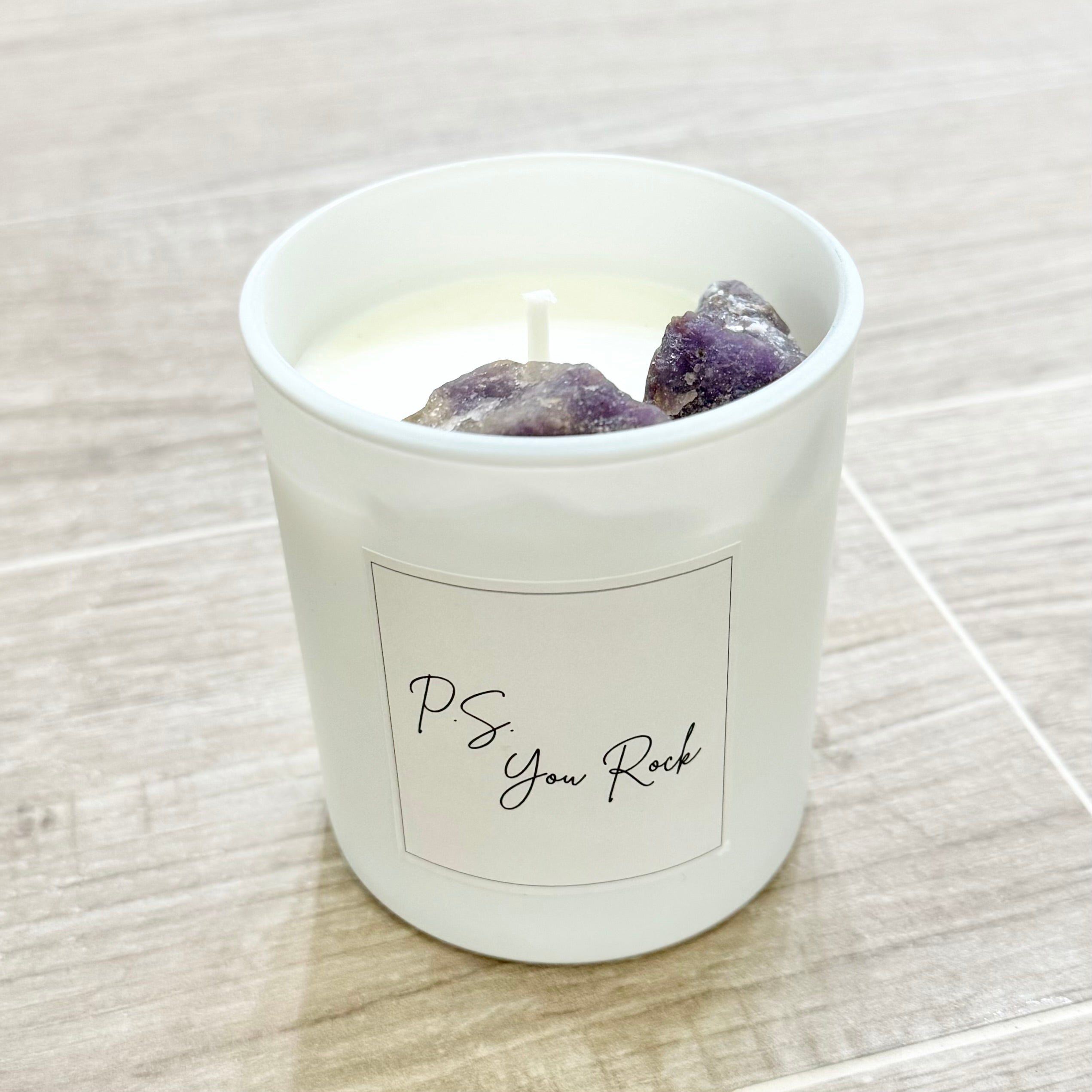 Personalized Crystal Candle Collection