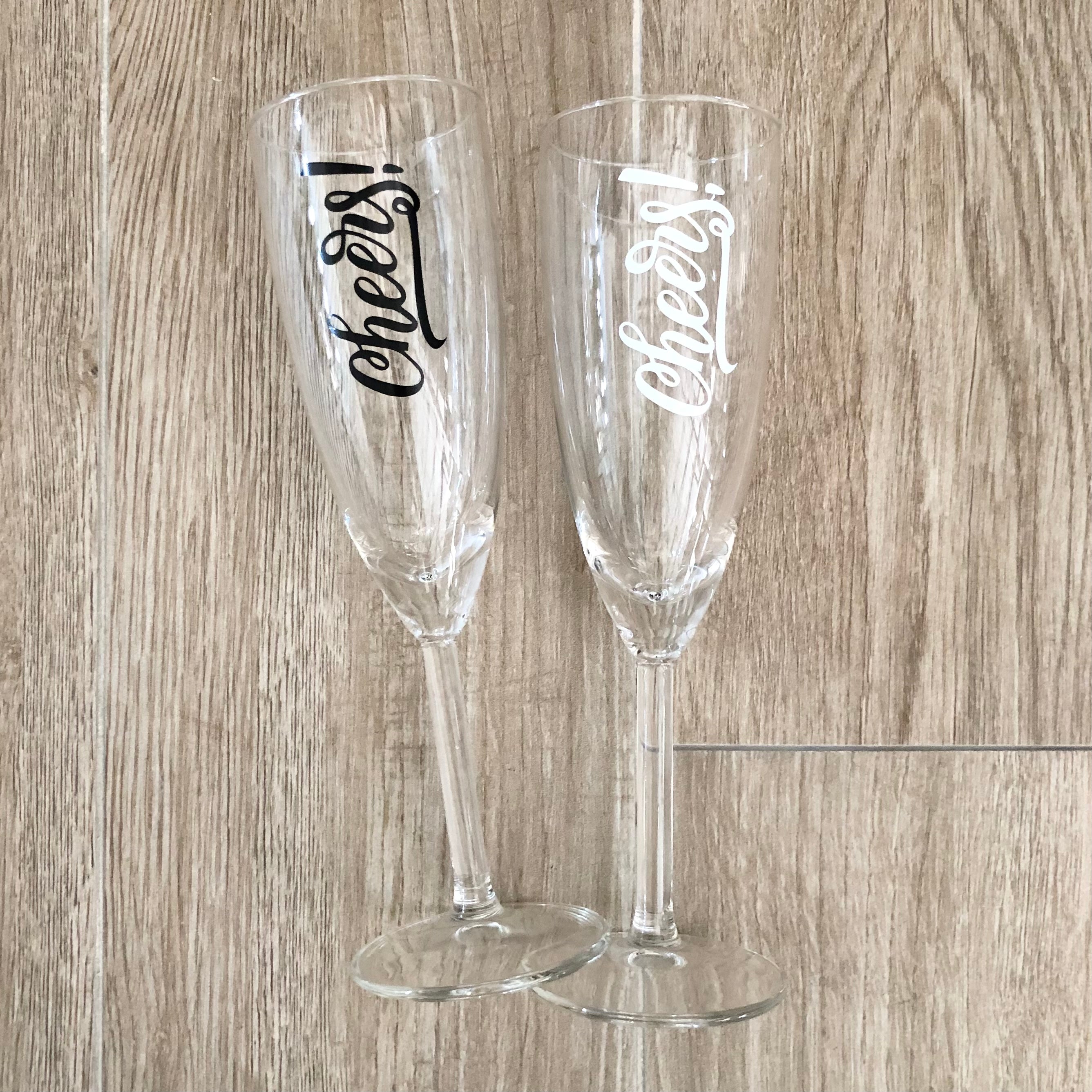 Champagne Cheers Glass Gift Box Dubai