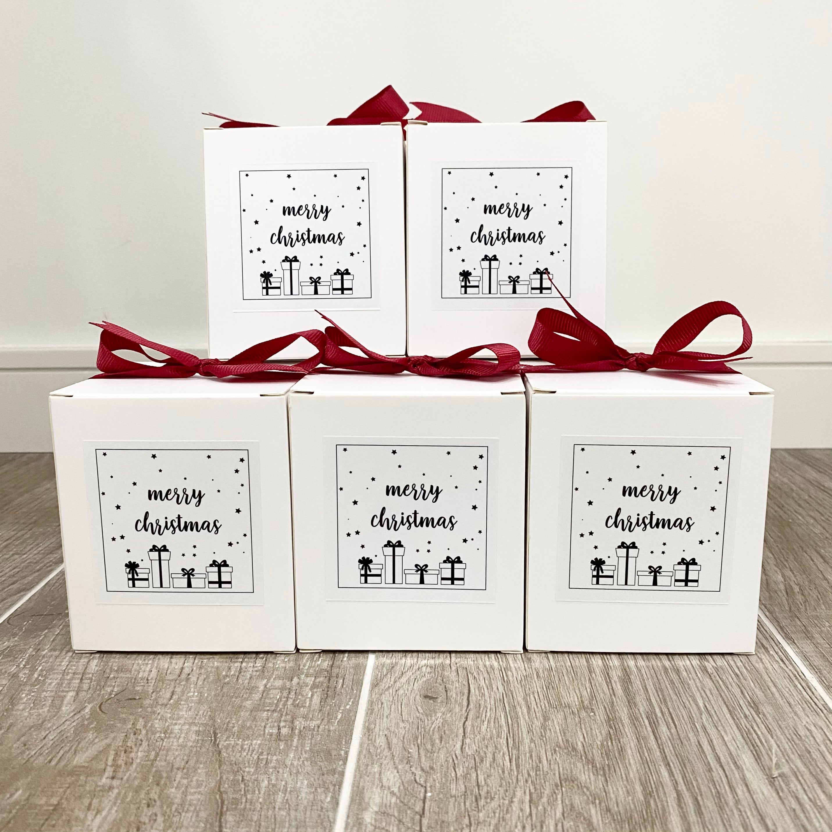 Luxury Christmas Candle (pack of five)