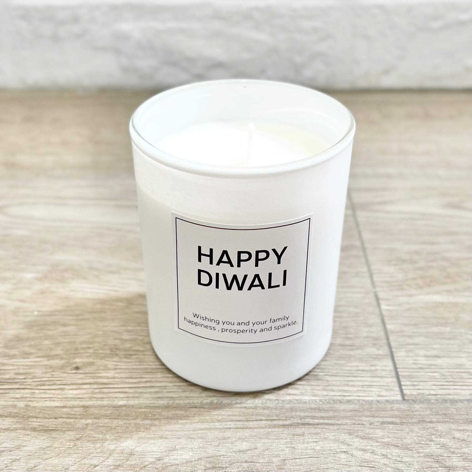 "Happy Diwali" Luxury Candle