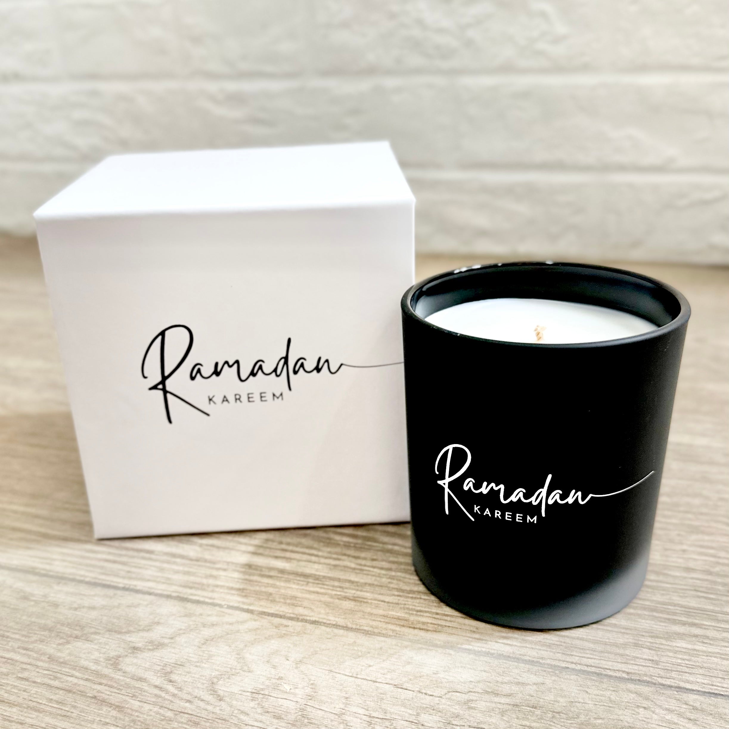 ramadan kareem gift - soy wax candle 