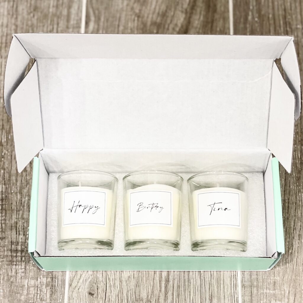 Mini Soy Wax Scented Candle 